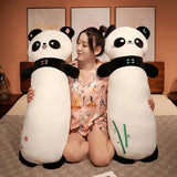 Panda Cuddle Plush Bolster Pillow