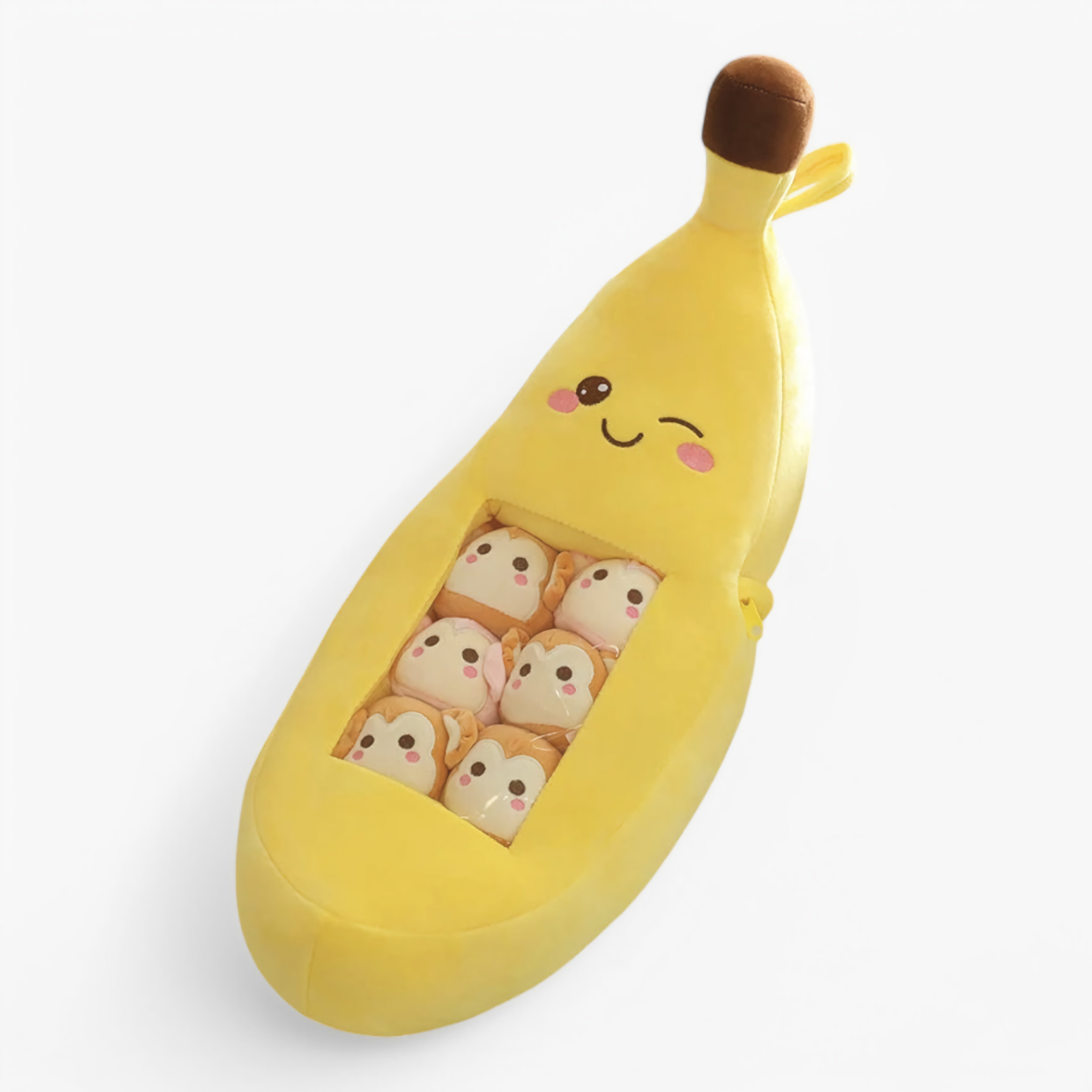 Snack Squeeze Fruits Peekaboo Plush Set