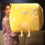 Cheddar Chonk - The Cheese Cube Plush with Legs!