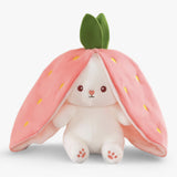 Berry Buns, Transforming Strawberry & Carrot Bunny Plush