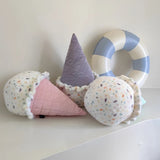Sprinkle Swirl Scoops Plush Pillows