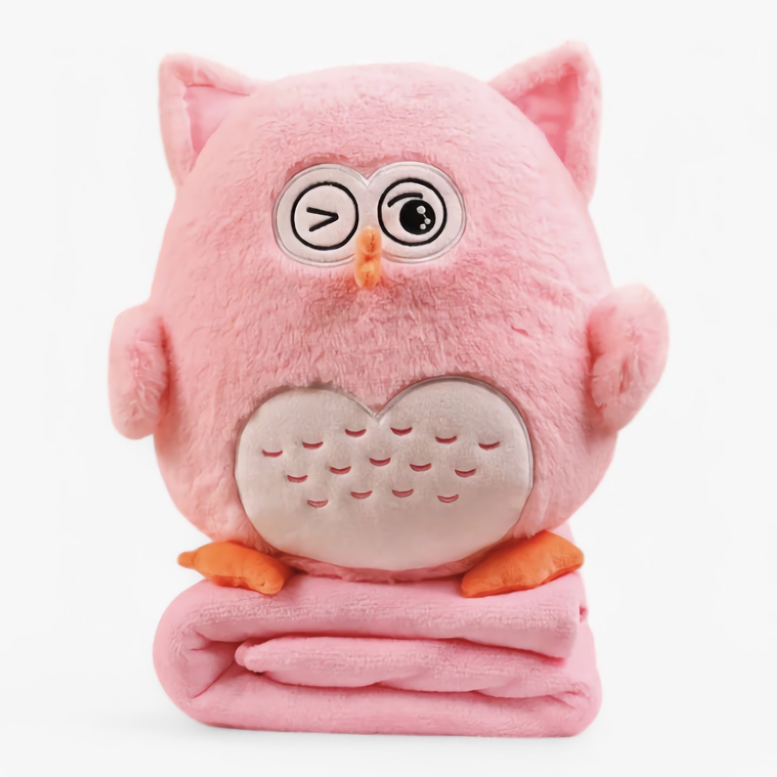 Owl-Emotes Puffy Plush Owls