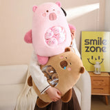 Capy Snuggle Bag Peekaboo Plush Set