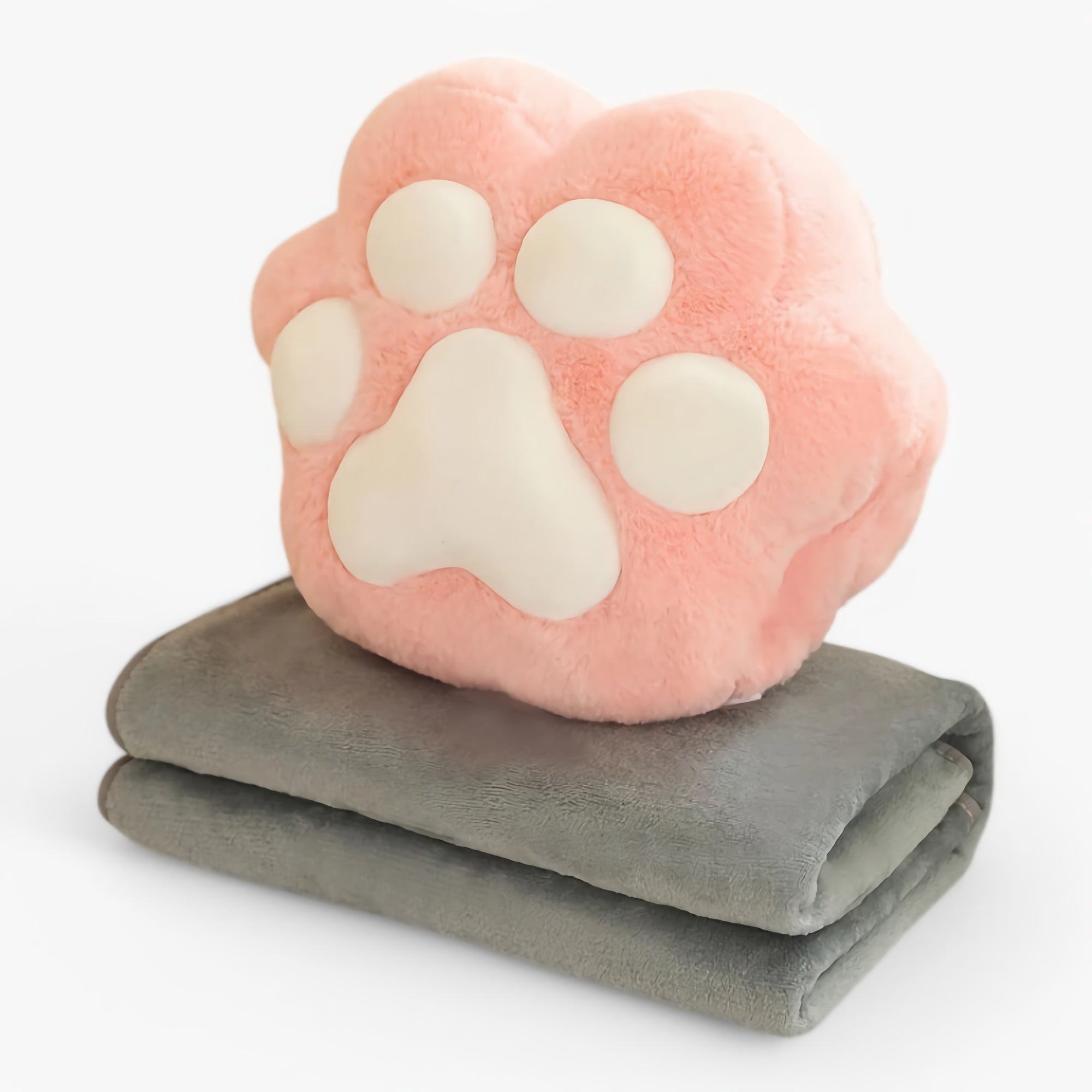 Pawfect Plush 3-in-1 Hand Warmer & Blanket Set