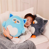 Owl-Emotes Puffy Plush Owls