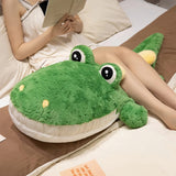 SnuggleGator Jumbo Crocodile Plushie
