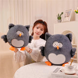 Owl-Emotes Puffy Plush Owls