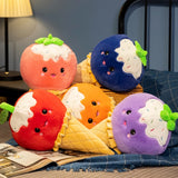 Sprinkle Swirl Scoops, Plush Ice Cream Cone Cuties