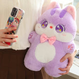 Big-Eyed Bowtie Kittens Plush Stuffed Animal