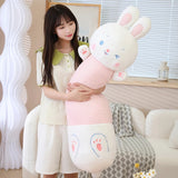 Striped Bunny Plush Pillows