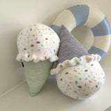 Sprinkle Swirl Scoops Plush Pillows
