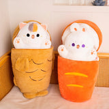 Snuggle Pals Cat & Rabbit Cozy Hideaway Plushies