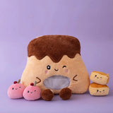 Sweetie Puff Puddings, Peekaboo Dessert Plush Set