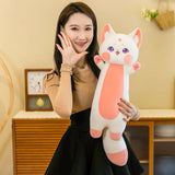 FoxiCat Hug Plush Adorable Looong Pillow