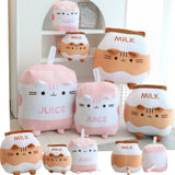 Sippy Paws Cat Milk & Juice Box Plushies