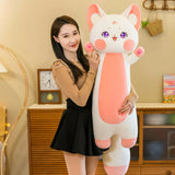 FoxiCat Hug Plush Adorable Looong Pillow