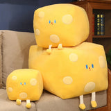 Cheddar Chonk - The Cheese Cube Plush with Legs!