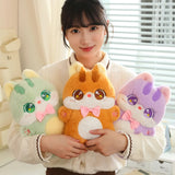Big-Eyed Bowtie Kittens Plush Stuffed Animal