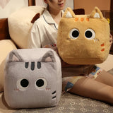 Tofu Cat Plushies - Soft & Squishy Cube Companions