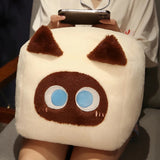 Tofu Cat Plushies - Soft & Squishy Cube Companions