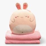 PillowPuff Snuggle Critter Blanket Plush Set