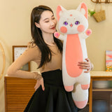 FoxiCat Hug Plush Adorable Looong Pillow
