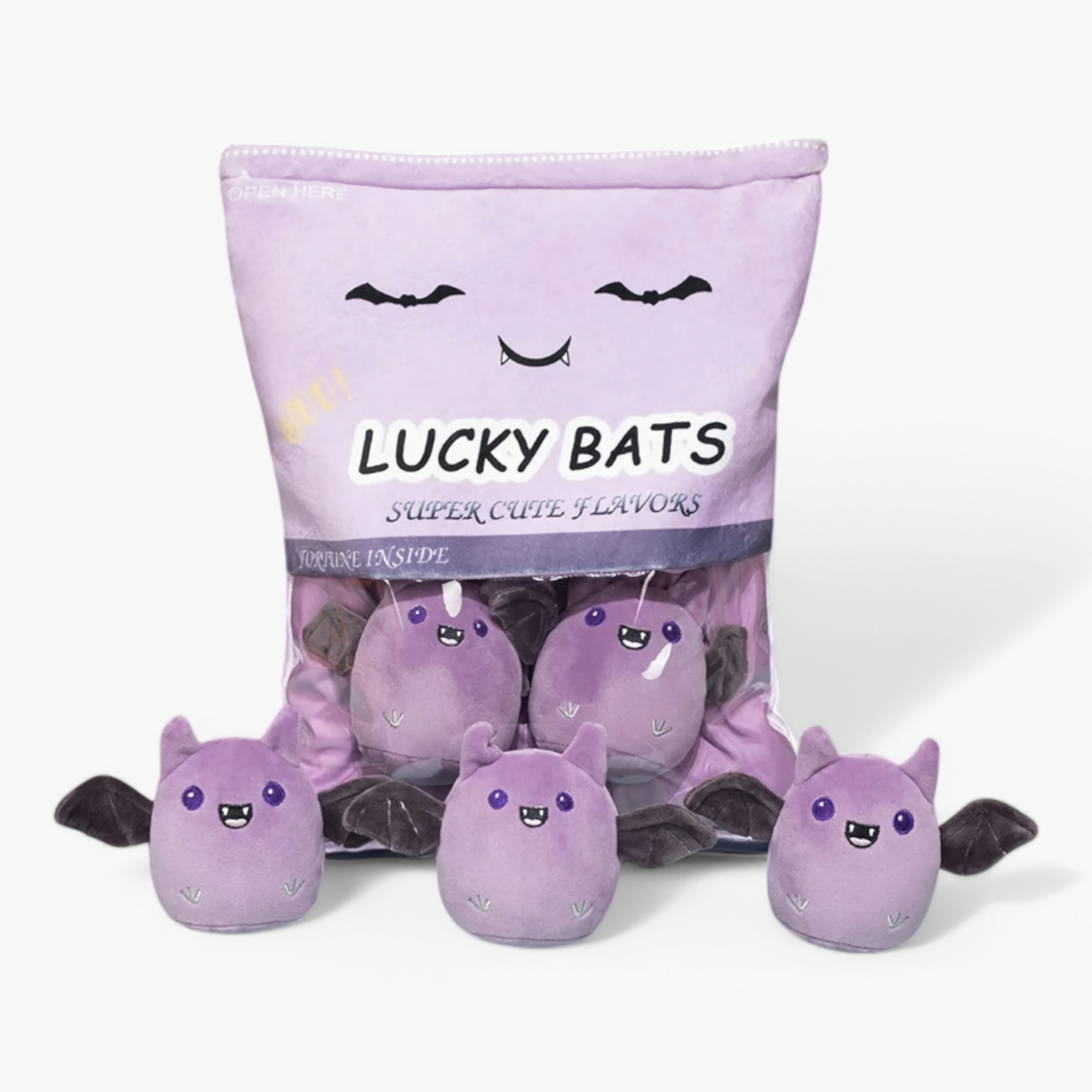 Lucky Bats Peekaboo Plush Set