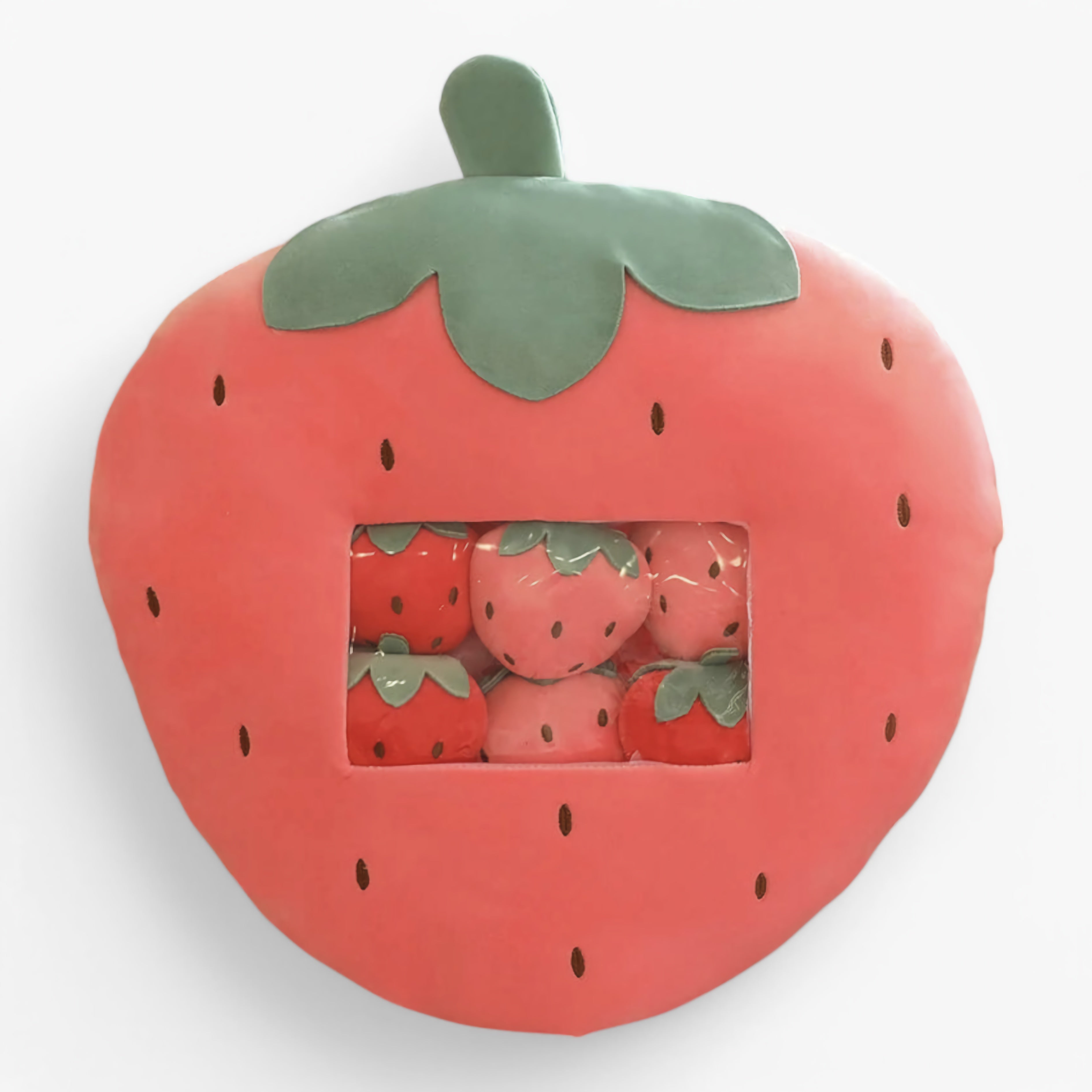 Snack Squeeze Fruits Peekaboo Plush Set
