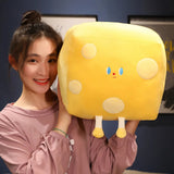 Cheddar Chonk - The Cheese Cube Plush with Legs!