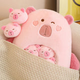 Capy Snuggle Bag Peekaboo Plush Set