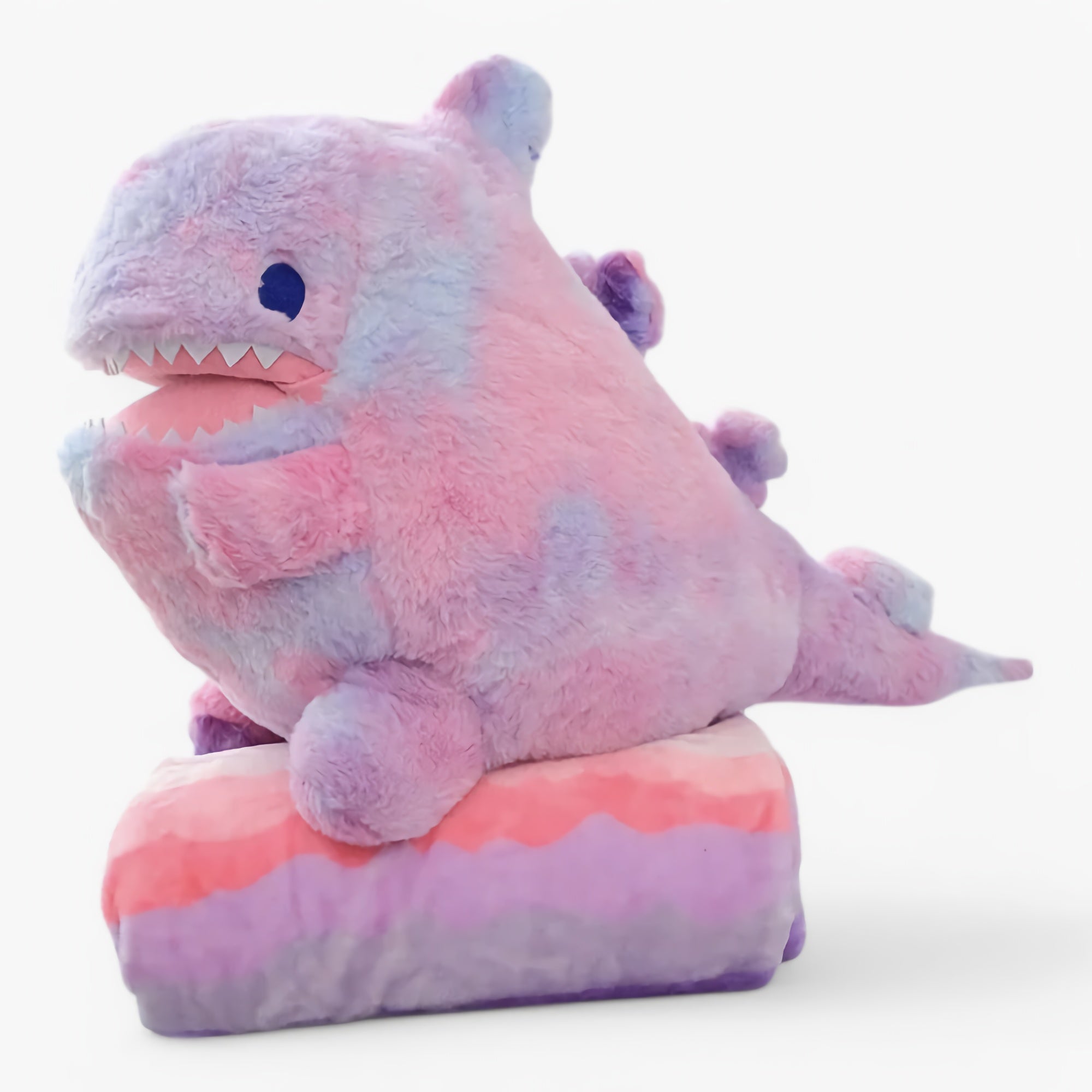 CozyChomp Dino Fluffy Blanket Plush Set