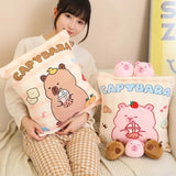 Capy Snack Buddies Peekaboo Plush Set