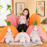 Berry Buns, Transforming Strawberry & Carrot Bunny Plush