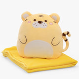 Fluffy Forest Friends Blanket Plush Set