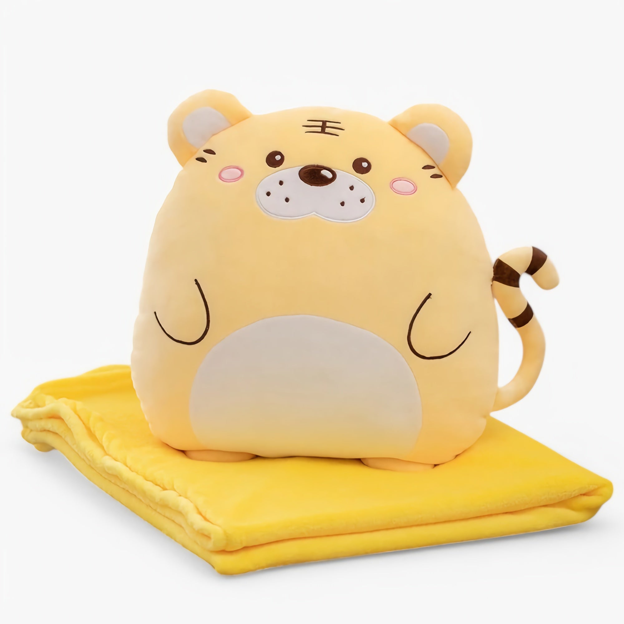 Fluffy Forest Friends Blanket Plush Set