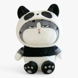 Grumpy Cosplay Cats Stuffed Animal Plushies in Cute Hoodies