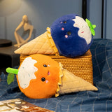 Sprinkle Swirl Scoops, Plush Ice Cream Cone Cuties
