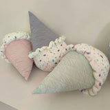 Sprinkle Swirl Scoops Plush Pillows