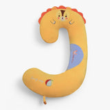 SnuggleZoo Giant C-Shaped Animal Plush Pillow
