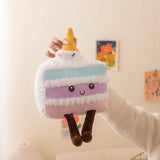 Party Puff Cakes, Kawaii Dessert Plush Buddies