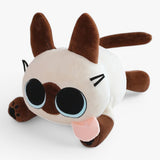 Big-Eyed Siamese Cat Stuffed Animal Plush