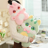 Big-Eyed Bowtie Kittens Plush Stuffed Animal