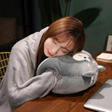 PillowPuff Snuggle Critter Blanket Plush Set