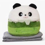 SnuggleBites 2-in-1 Plush Pillow & Cozy Blanket Set