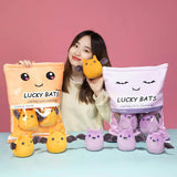 Lucky Bats Peekaboo Plush Set