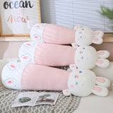 Striped Bunny Plush Pillows