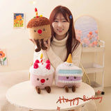 Party Puff Cakes, Kawaii Dessert Plush Buddies