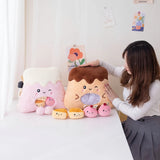 Sweetie Puff Puddings, Peekaboo Dessert Plush Set