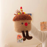 Party Puff Cakes, Kawaii Dessert Plush Buddies