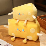 Cheddar Chonks - Kawaii Cheese Slice Plushies